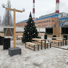 Площадка для уличного корпоратива г. Казань