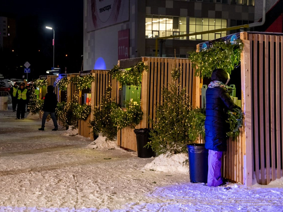 Новогодний корпоратив на свежем воздухе г. Пермь