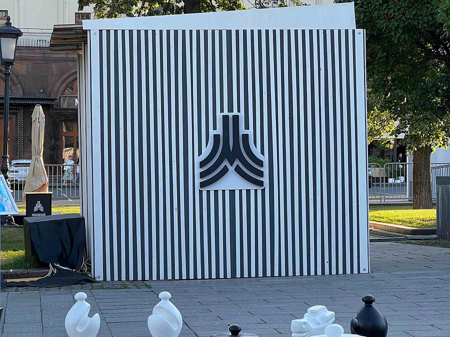 Кьюбики на бульварах г. Москвы