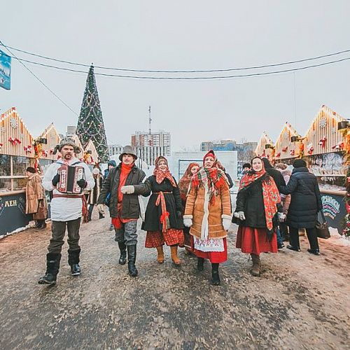 Новогодняя ярмарка в Одинцово